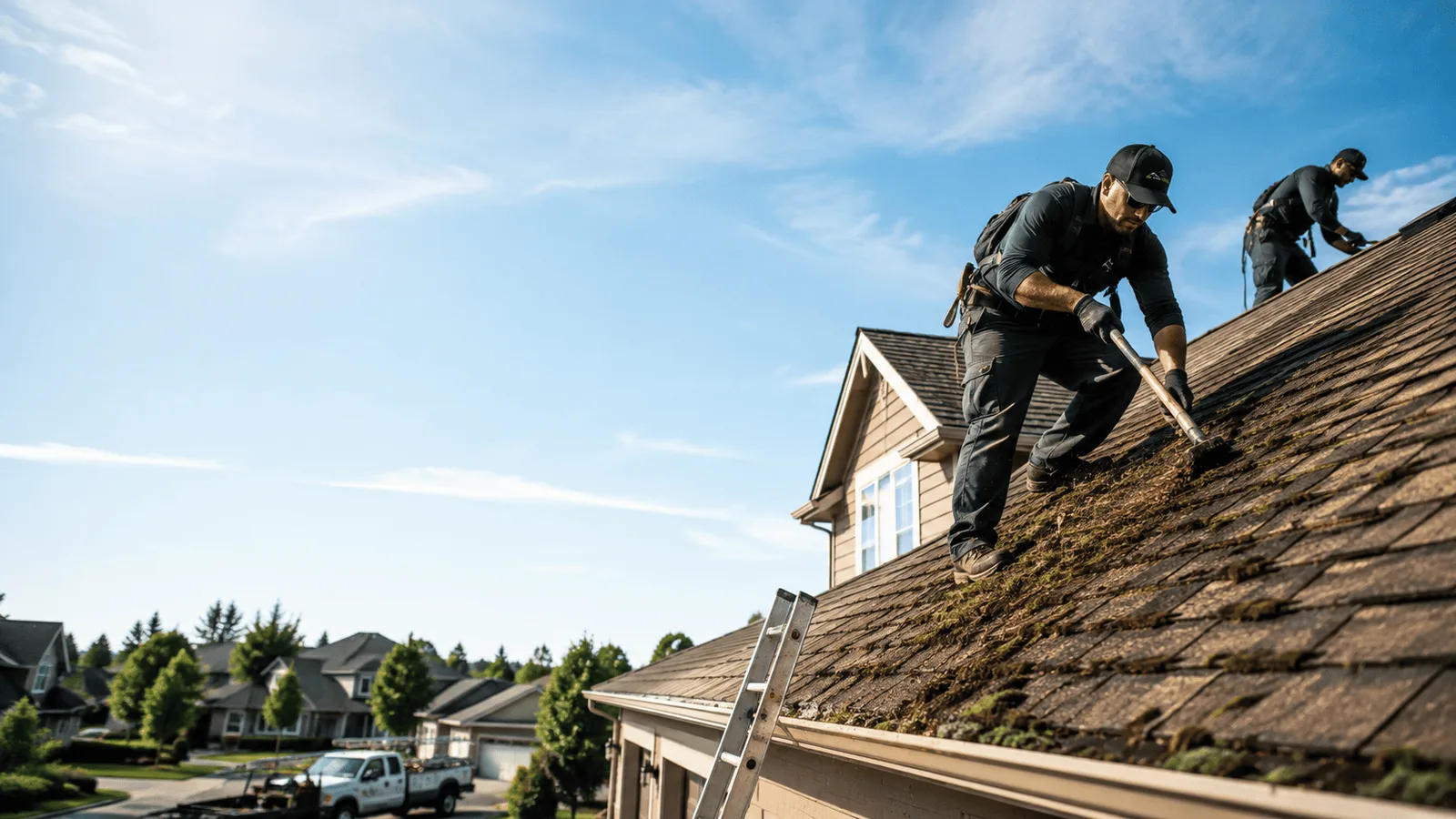 Roof Moss Removal in Los Osos, CA near me